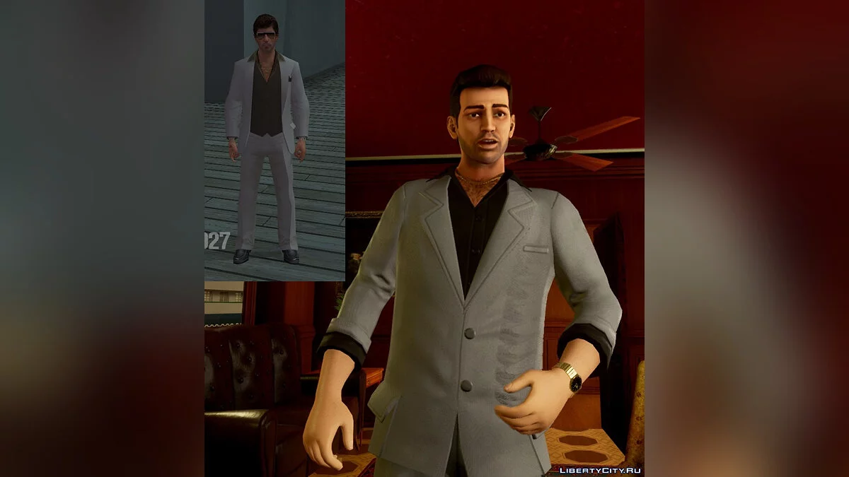 Костюмы из «Лица со шрамом» / GTA Vice City: The Definitive Edition