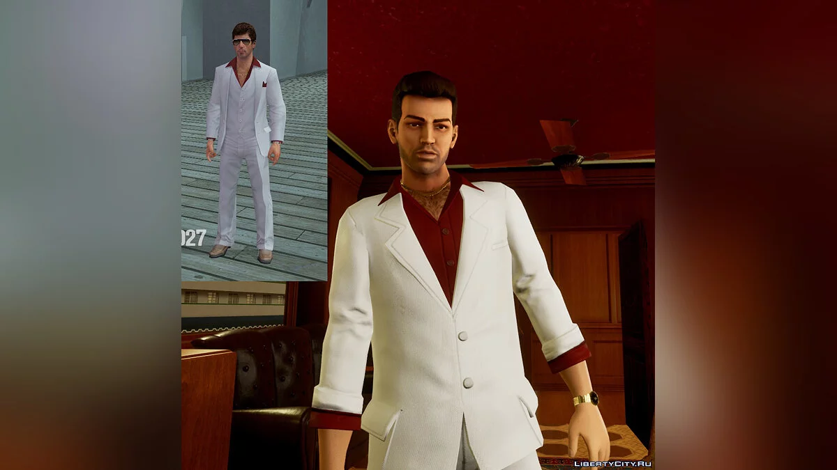 Костюмы из «Лица со шрамом» / GTA Vice City: The Definitive Edition