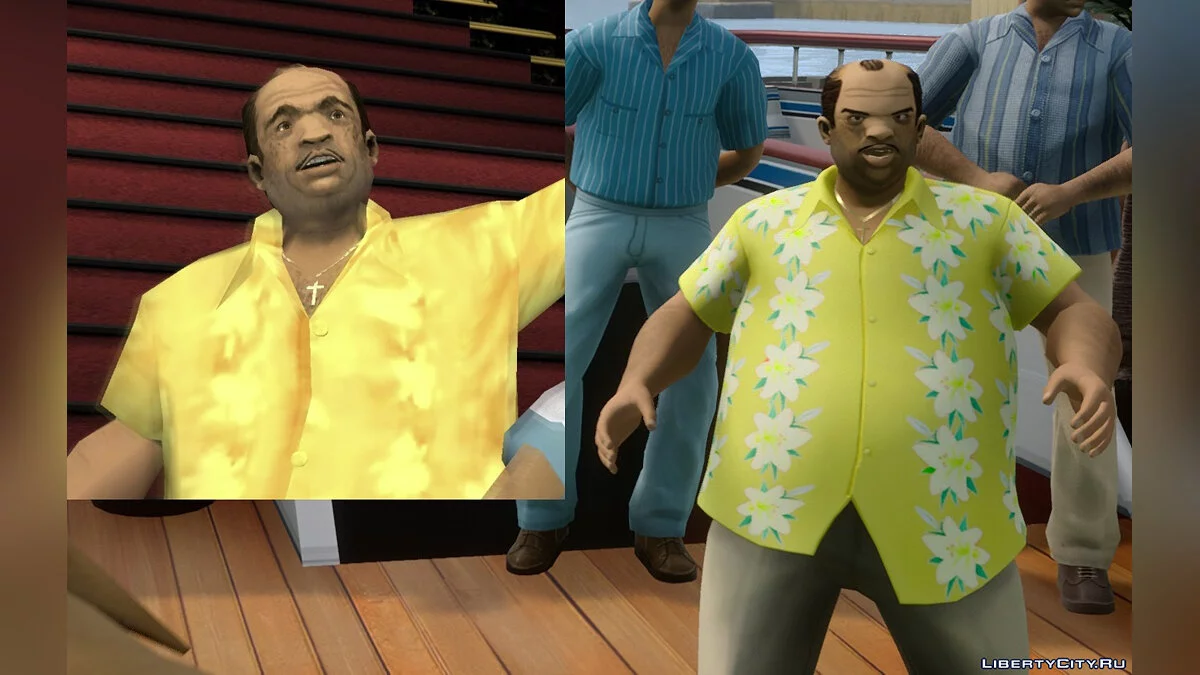 New characters clothes / GTA Vice City: The Definitive Edition