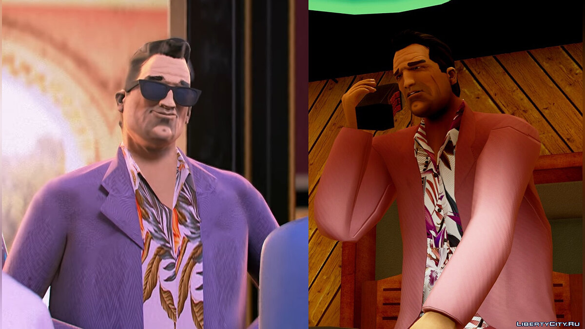 New characters clothes для GTA Vice City: The Definitive Edition - Картинка #3