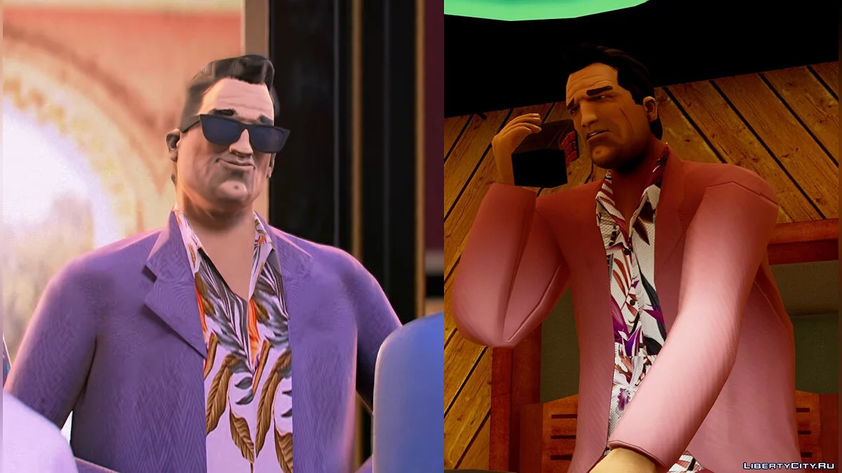 New characters clothes / GTA Vice City: The Definitive Edition