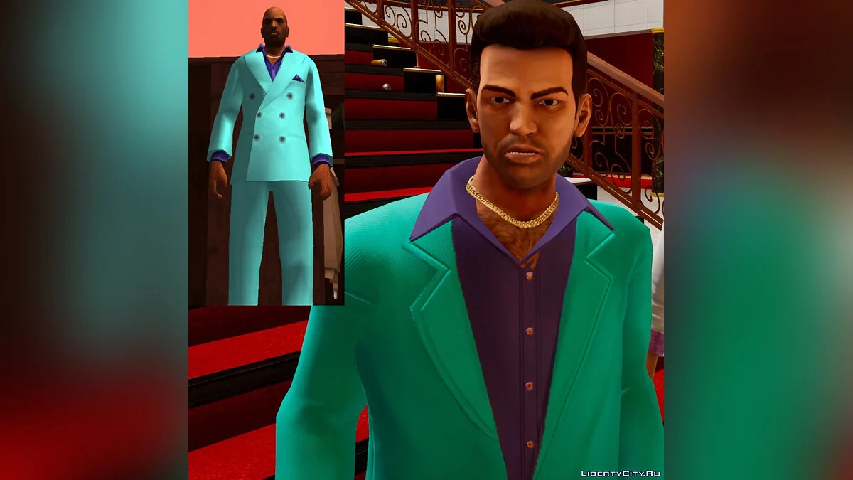 Новые костюмы для Версетти / GTA Vice City: The Definitive Edition
