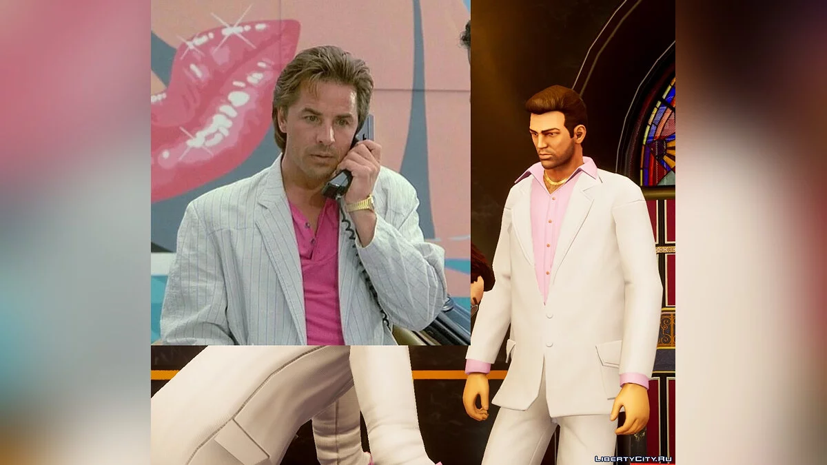 Новые костюмы для Версетти / GTA Vice City: The Definitive Edition