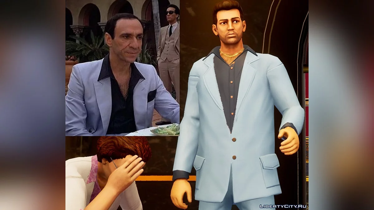 Новые костюмы для Версетти / GTA Vice City: The Definitive Edition