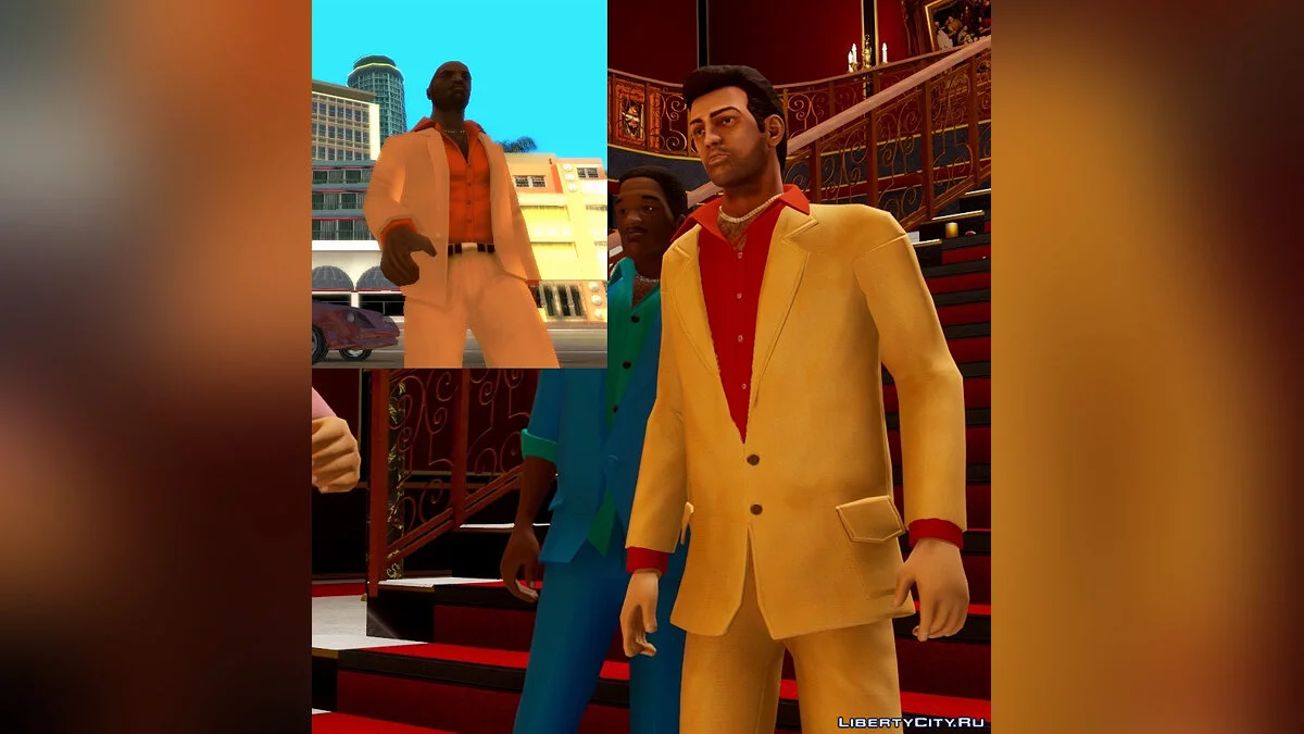 Новые костюмы для Версетти / GTA Vice City: The Definitive Edition