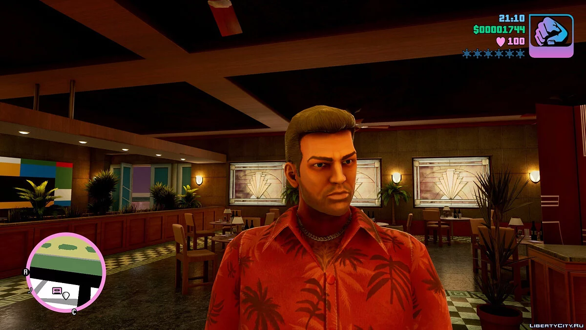 Стандартный скин Wild / GTA Vice City: The Definitive Edition