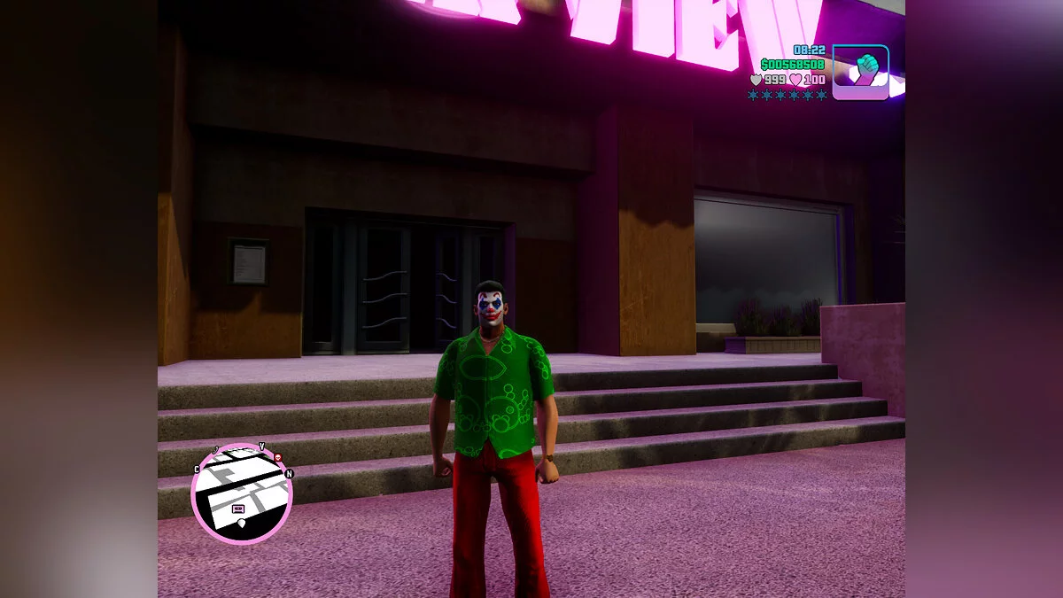 Два Джокера Мод 1.01 / GTA Vice City: The Definitive Edition