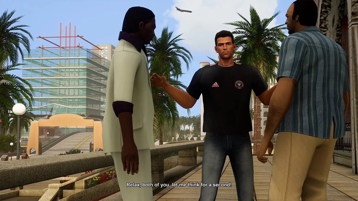 Футболка ФК Inter Miami / GTA Vice City: The Definitive Edition