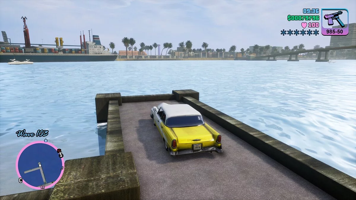 HD карта «со спутника» v2.0 / GTA Vice City: The Definitive Edition