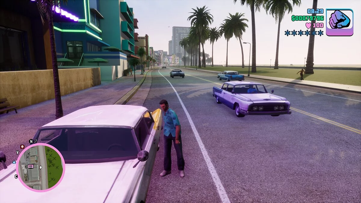 HD карта «со спутника» v2.0 / GTA Vice City: The Definitive Edition
