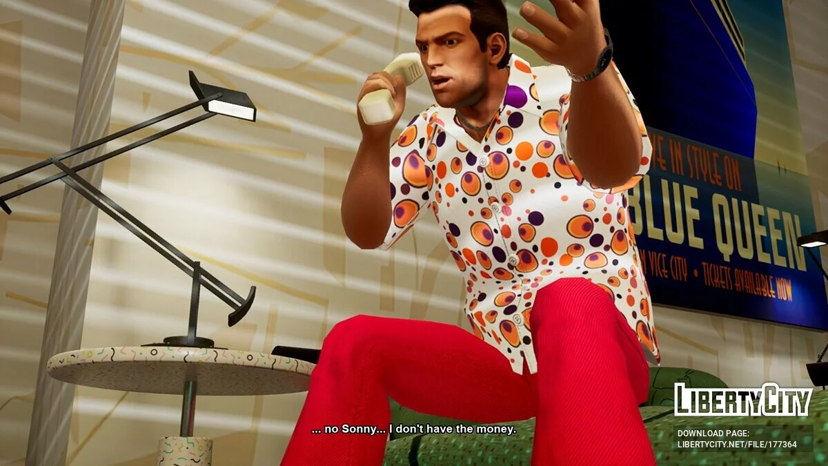 Диско ретро наряд 80x (Phir Hera Pheri) / GTA Vice City: The Definitive Edition