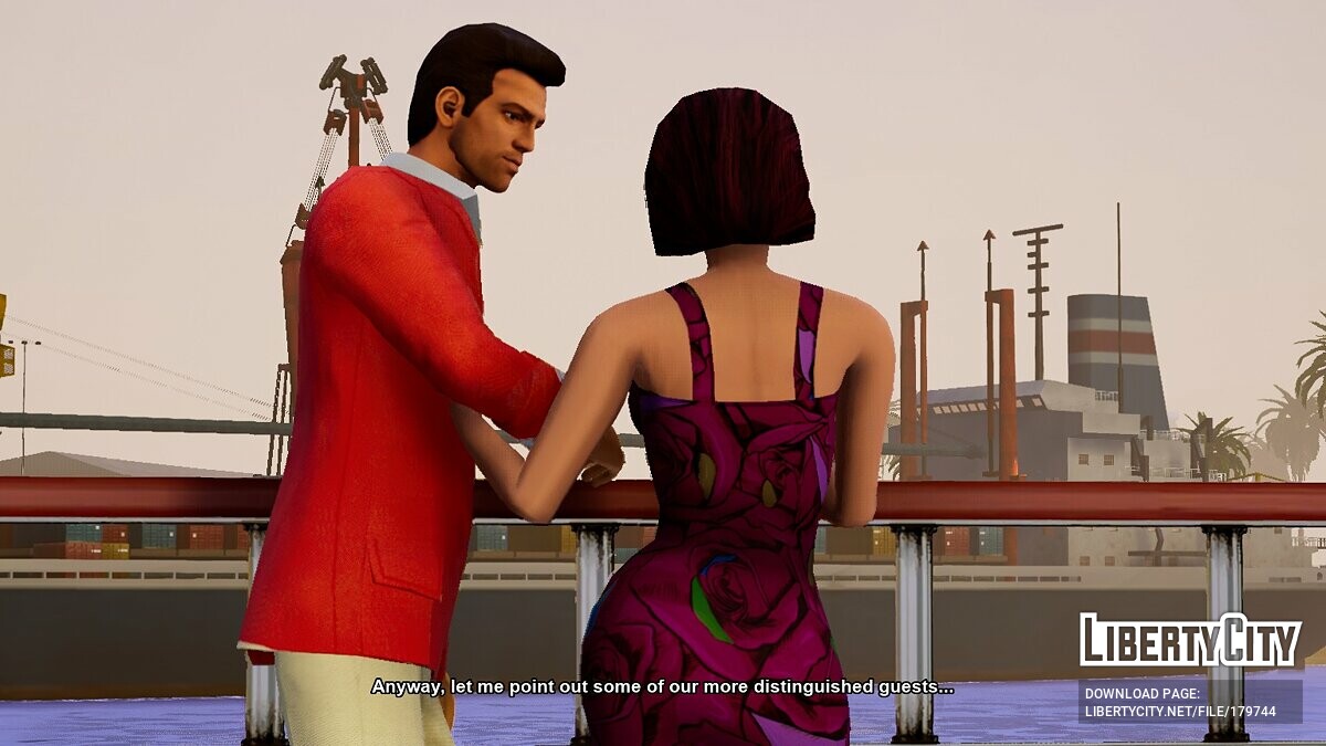 Скачать Костюм для вечеринки для GTA Vice City: The Definitive Edition