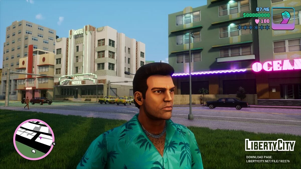 Улучшен Томми Версетти / GTA Vice City: The Definitive Edition