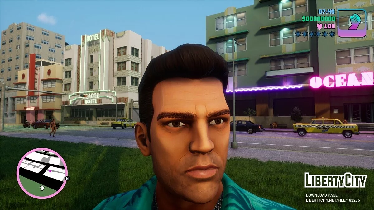 Улучшен Томми Версетти / GTA Vice City: The Definitive Edition