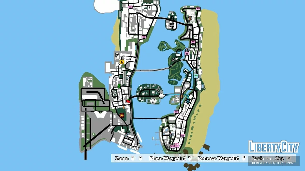 Классический радар / GTA Vice City: The Definitive Edition