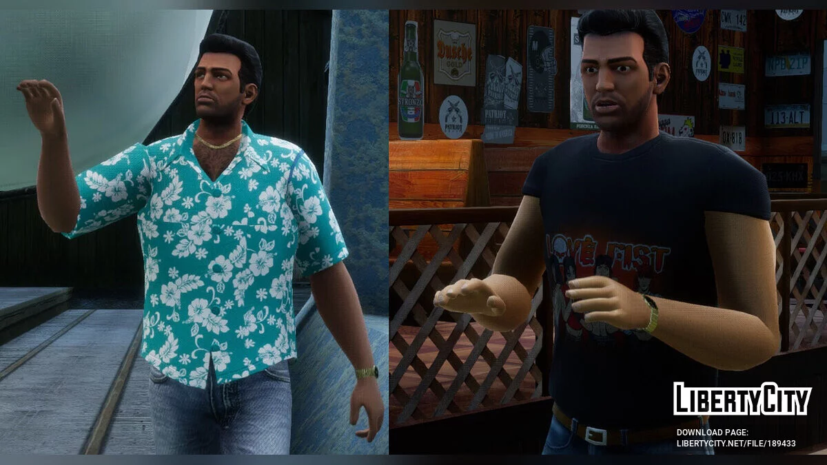 Новая атмосферная одежда для Томми / GTA Vice City: The Definitive Edition