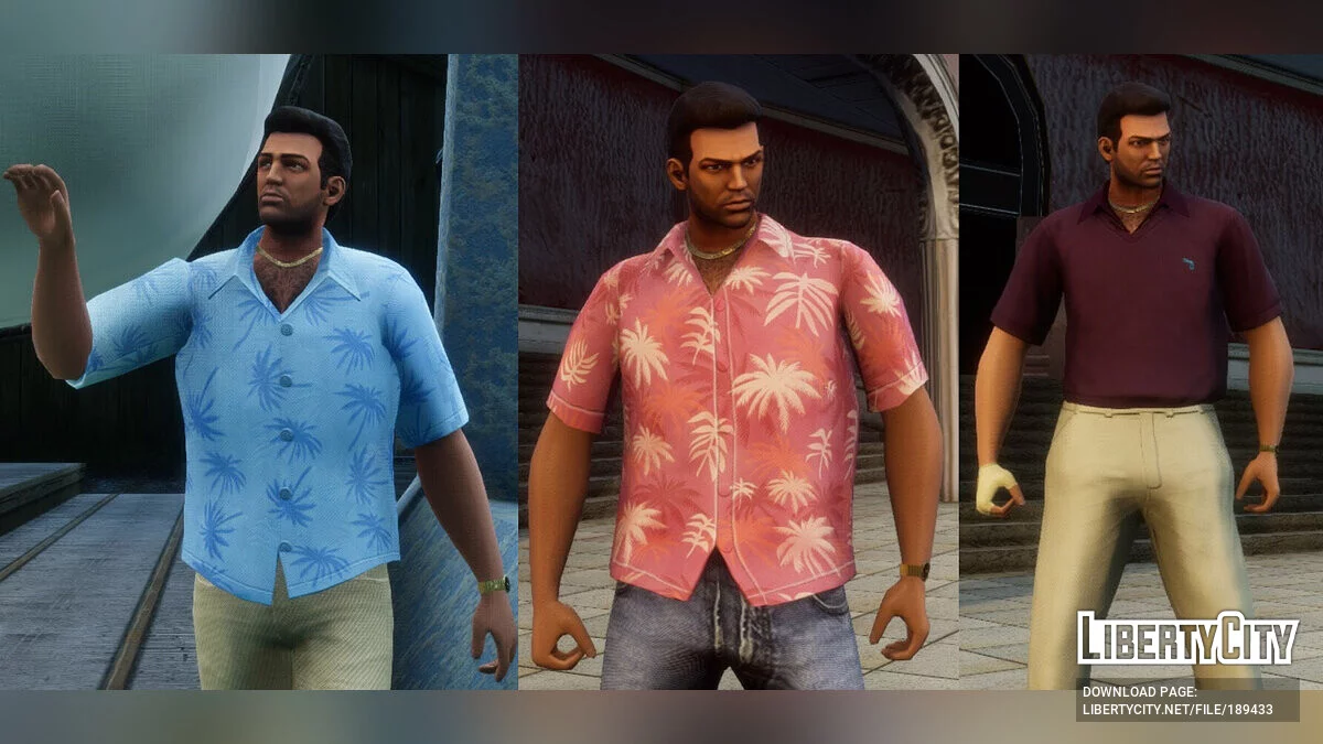 Новая атмосферная одежда для Томми / GTA Vice City: The Definitive Edition