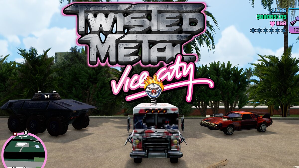Twisted Metal Machines for GTA Vice City: The Definitive Edition - Картинка #1