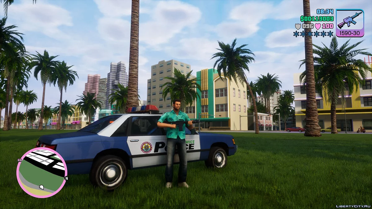 Новые цвета машин / GTA Vice City: The Definitive Edition