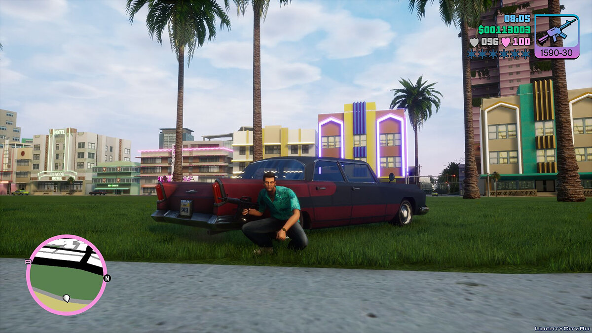 Скачать Новые цвета машин для GTA Vice City: The Definitive Edition