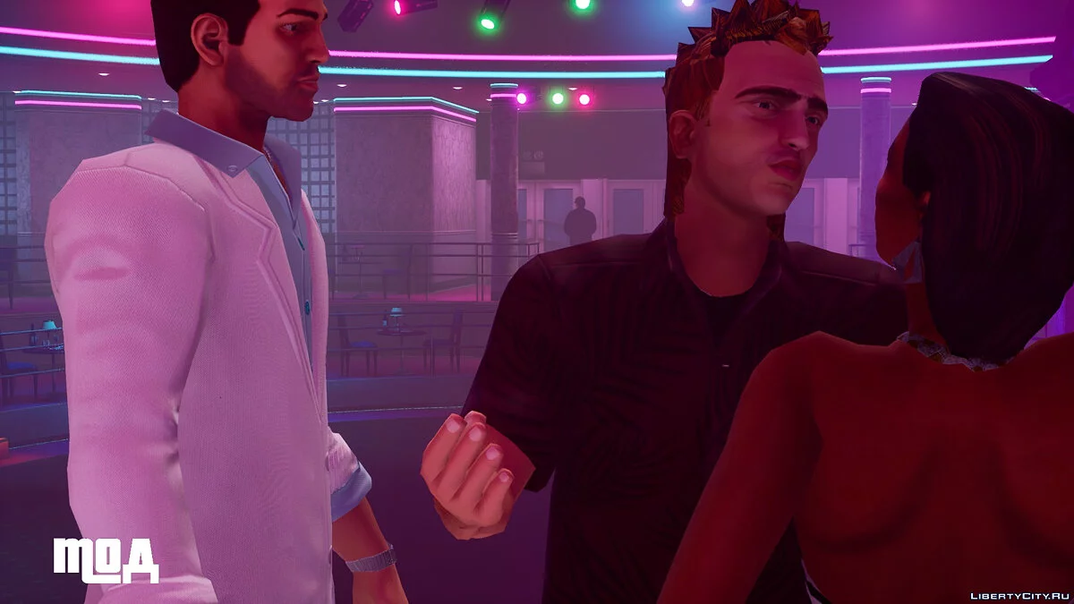 Кент Пол с головой из SA / GTA Vice City: The Definitive Edition