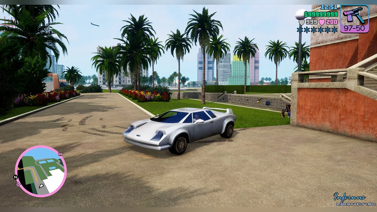 100% Save «Игра пройдена на 100%» / GTA Vice City: The Definitive Edition