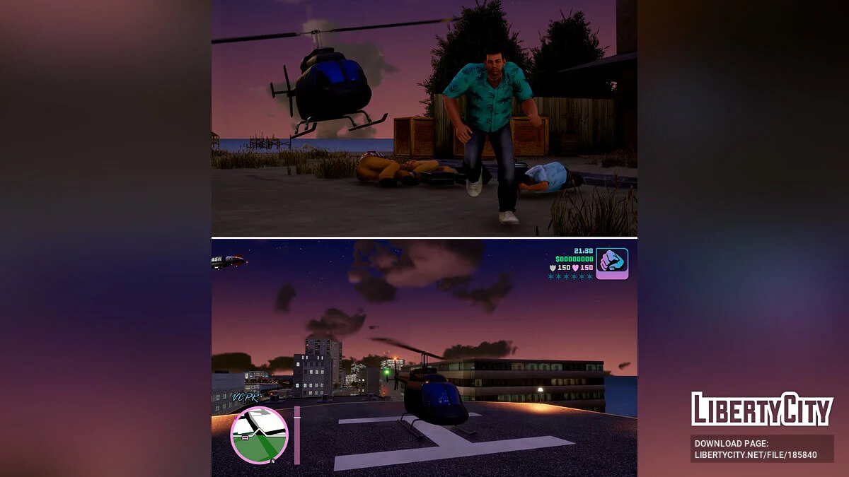 99-процентное сохранение + хороший старт / GTA Vice City: The Definitive Edition