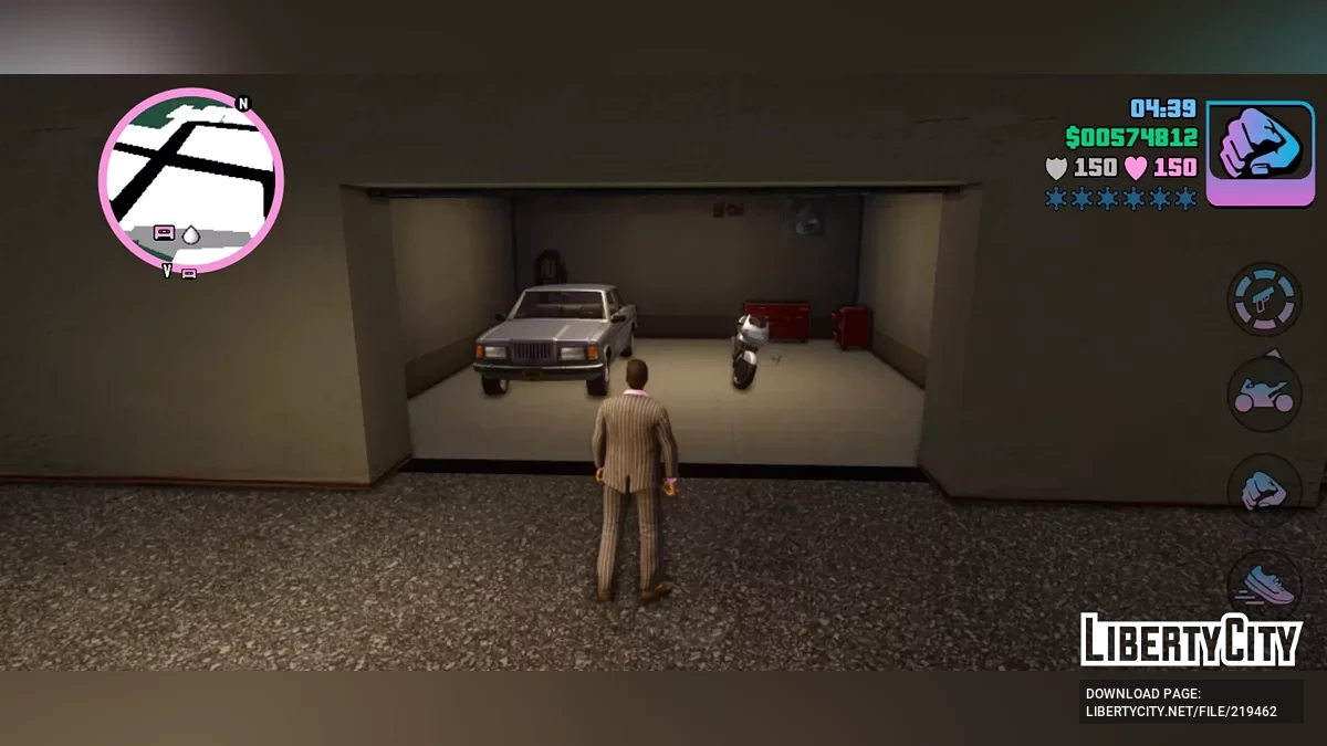 Сохранение перед финальной миссией с прогрессом 99.9% / GTA Vice City: The Definitive Edition