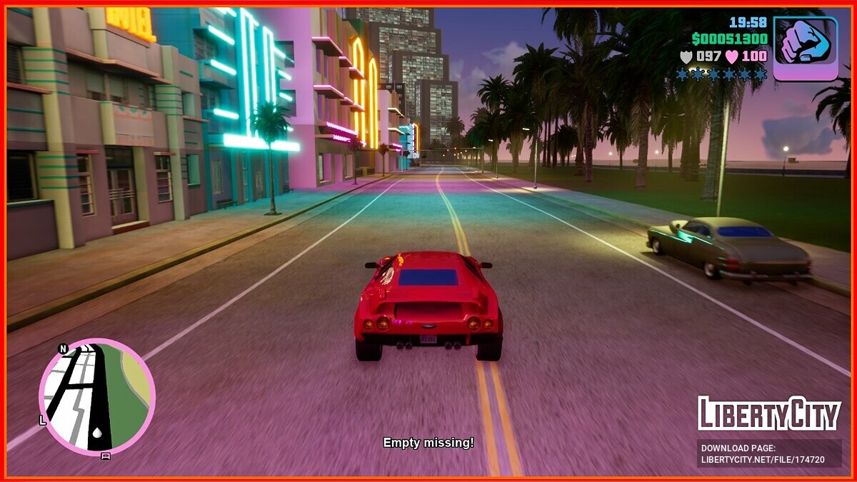 Скачать Отключение трафика (нет людей и транспорта) для GTA Vice City: The  Definitive Edition