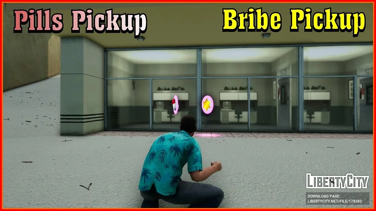 Спавнер пикапов / GTA Vice City: The Definitive Edition