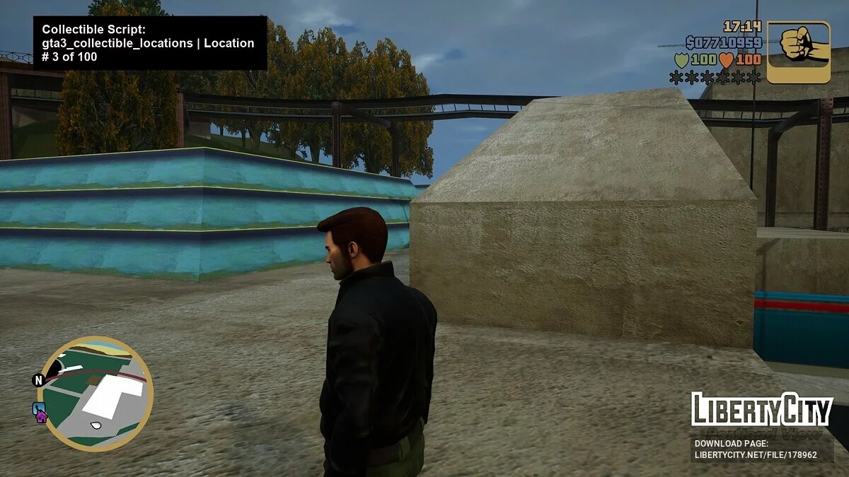Телепорт к спрятанным пакетам для GTA 3 и Вайс Сити / GTA Vice City: The Definitive Edition