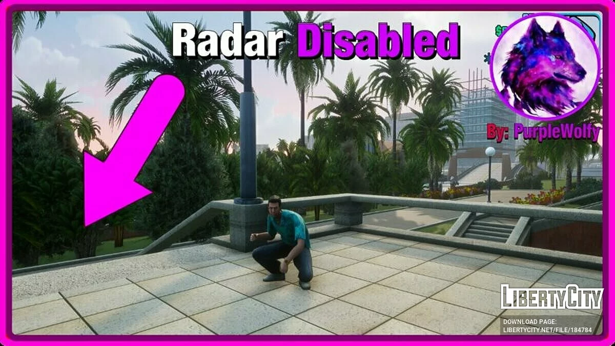 Нет радара / GTA Vice City: The Definitive Edition