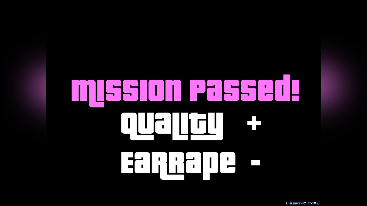 «Mission Passed» - улучшенный звук HQ для GTA Vice City: The Definitive Edition - Картинка #1