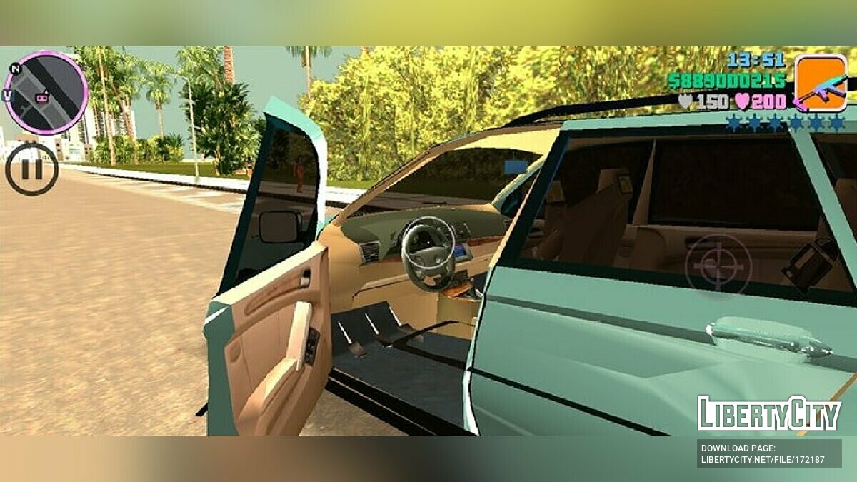 BMW X5 for GTA Vice City (iOS, Android) - Картинка #4