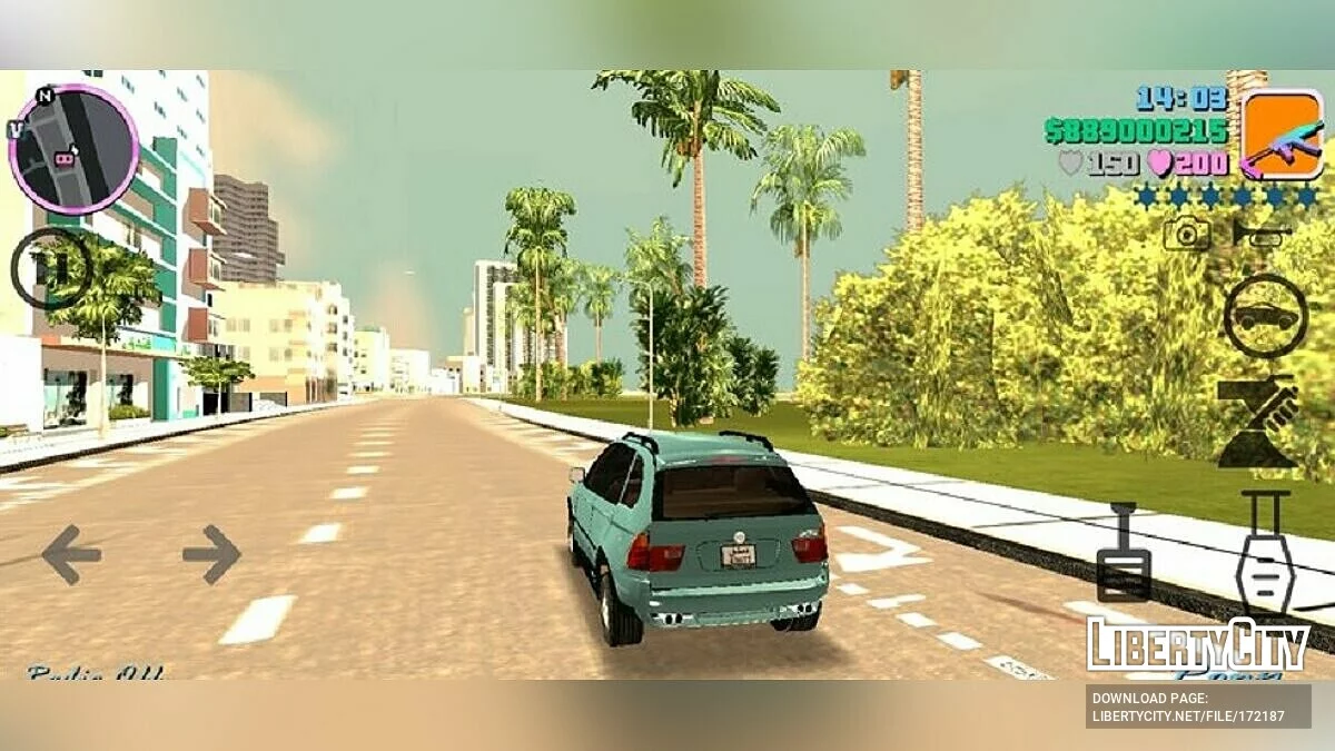BMW X5 / GTA Vice City (iOS, Android)