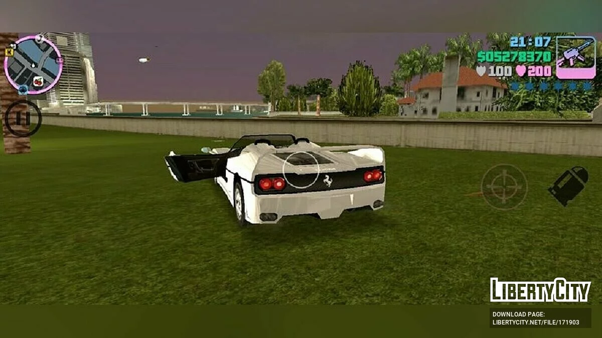Ferrari F50 / GTA Vice City (iOS, Android)