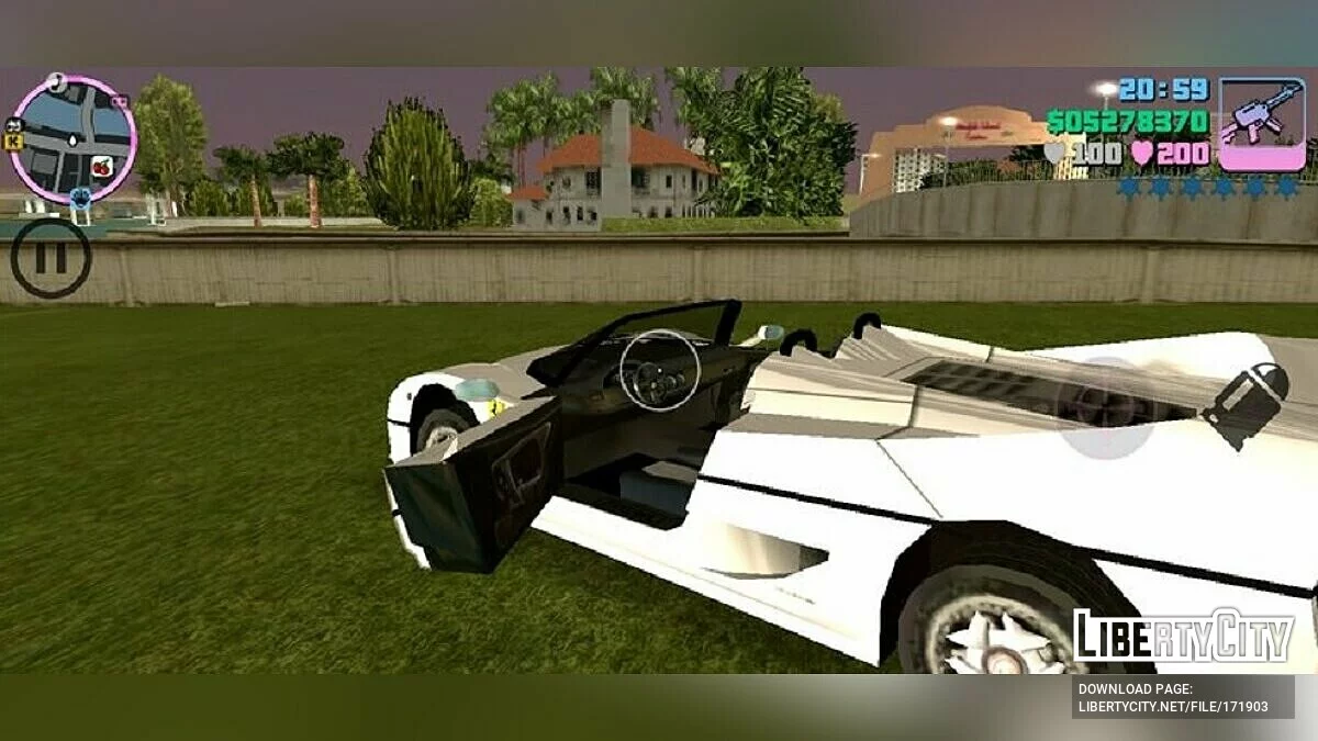 Ferrari F50 / GTA Vice City (iOS, Android)