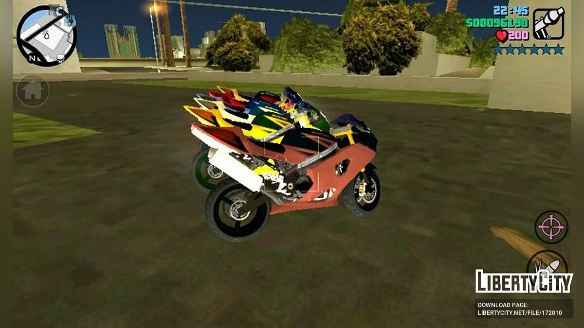 Suzuki GXR Bike / GTA Vice City (iOS, Android)