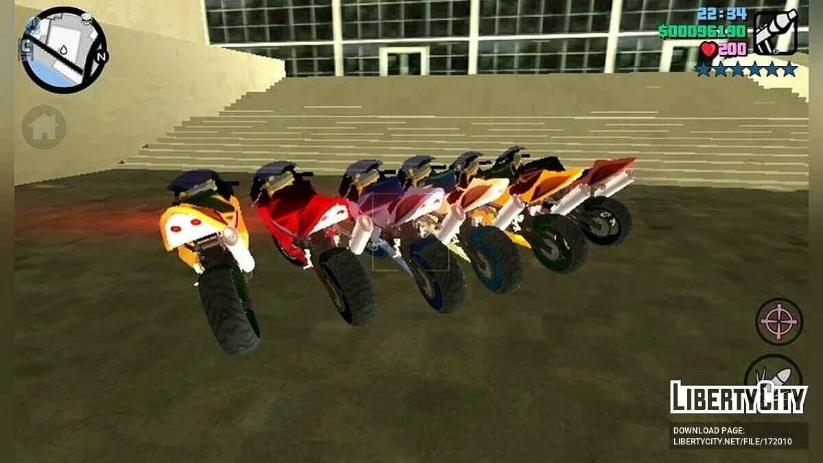 Suzuki GXR Bike / GTA Vice City (iOS, Android)