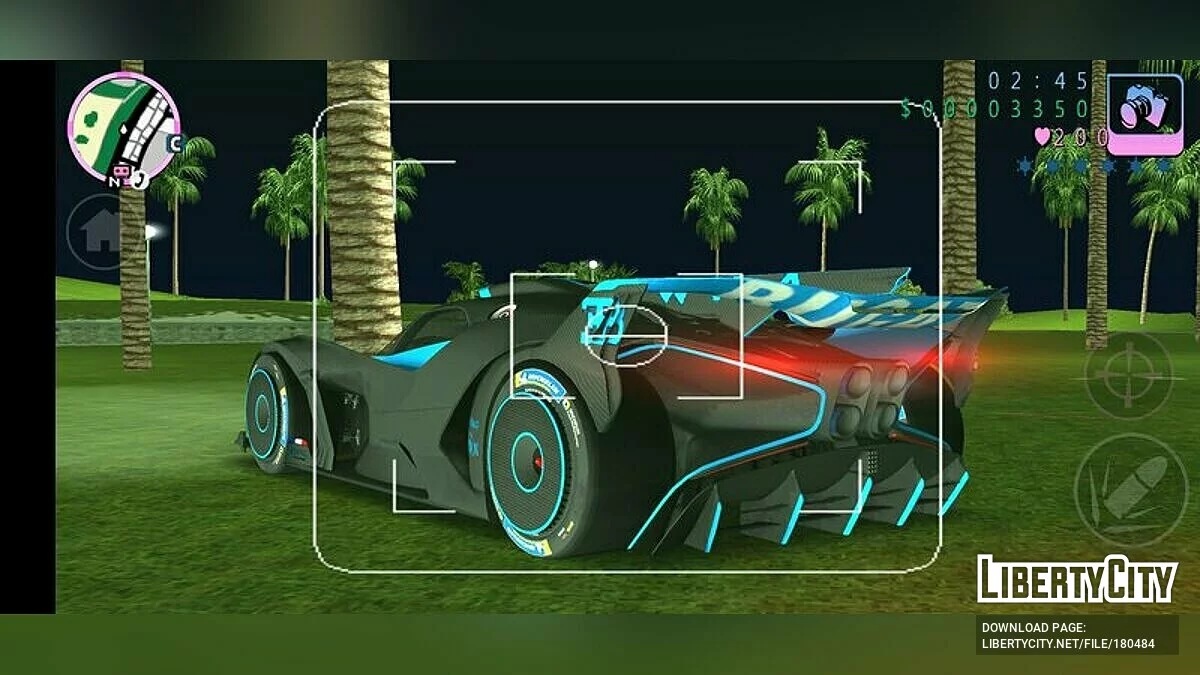 Bugatti Bolide / GTA Vice City (iOS, Android)