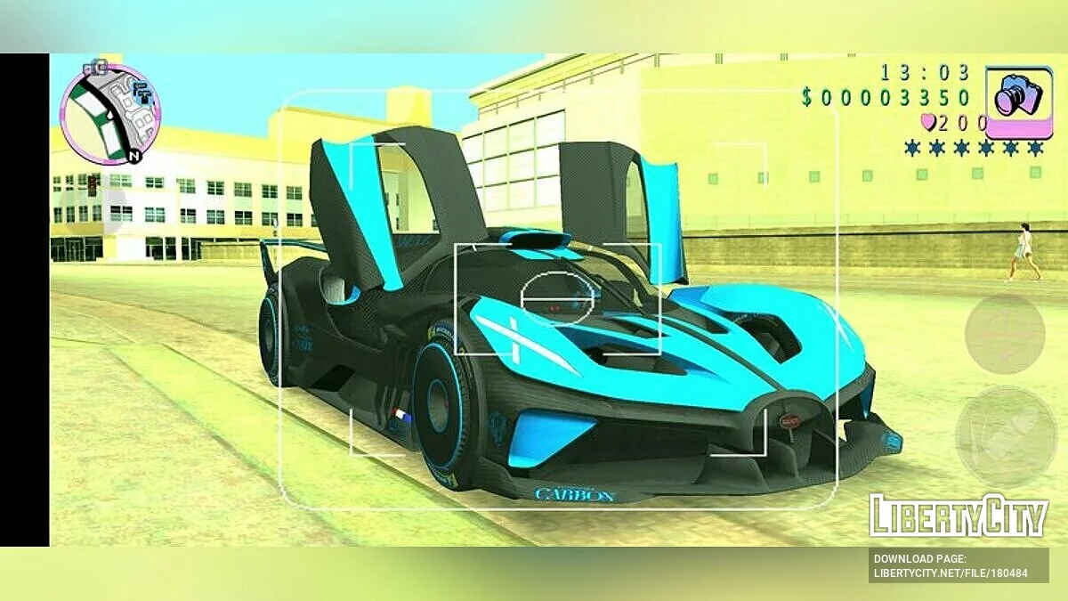 Bugatti Bolide / GTA Vice City (iOS, Android)