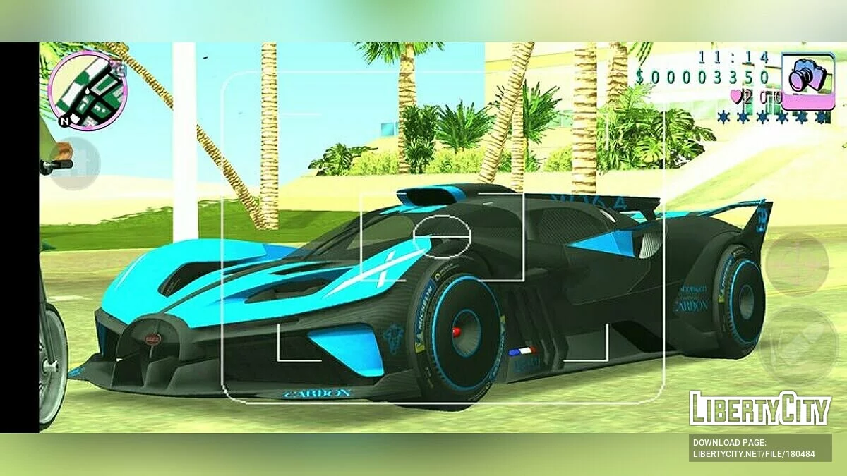 Bugatti Bolide / GTA Vice City (iOS, Android)