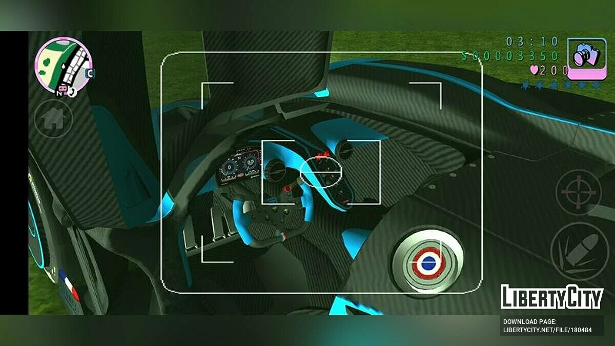 Bugatti Bolide / GTA Vice City (iOS, Android)