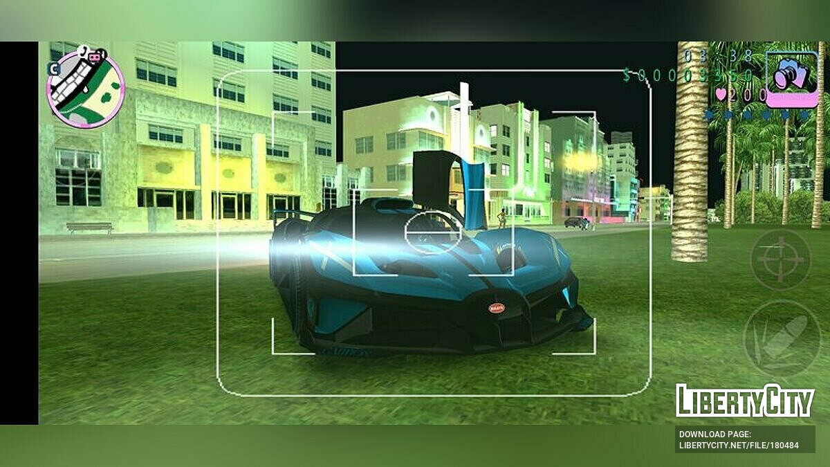 Bugatti Bolide for GTA Vice City (iOS, Android) - Картинка #4