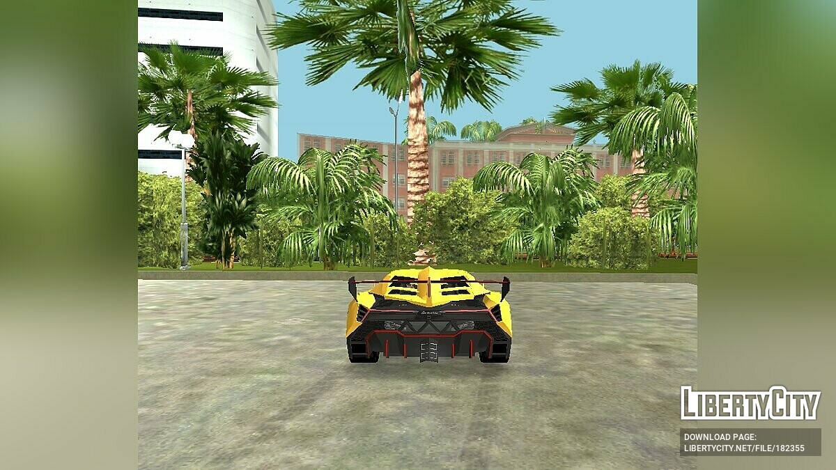 Lamborghini Veneno for GTA Vice City (iOS, Android) - Картинка #2