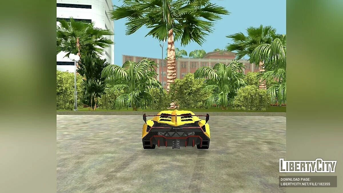 Lamborghini Veneno / GTA Vice City (iOS, Android)