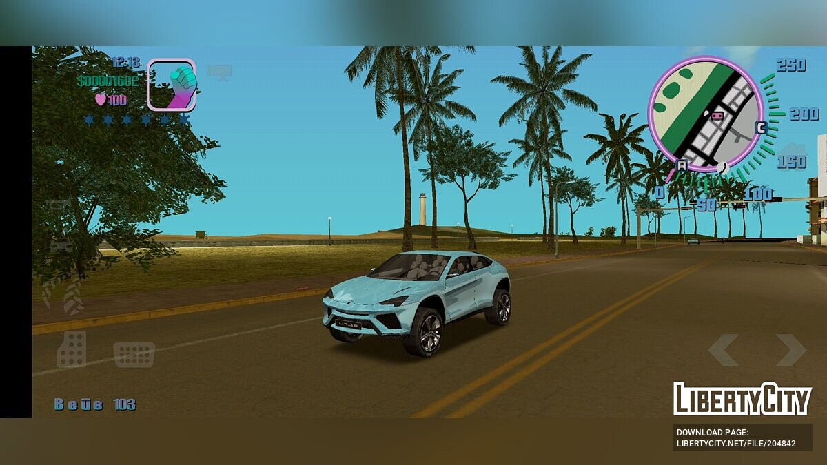 Файлы для GTA Vice City (iOS, Android): машины, моды, скины