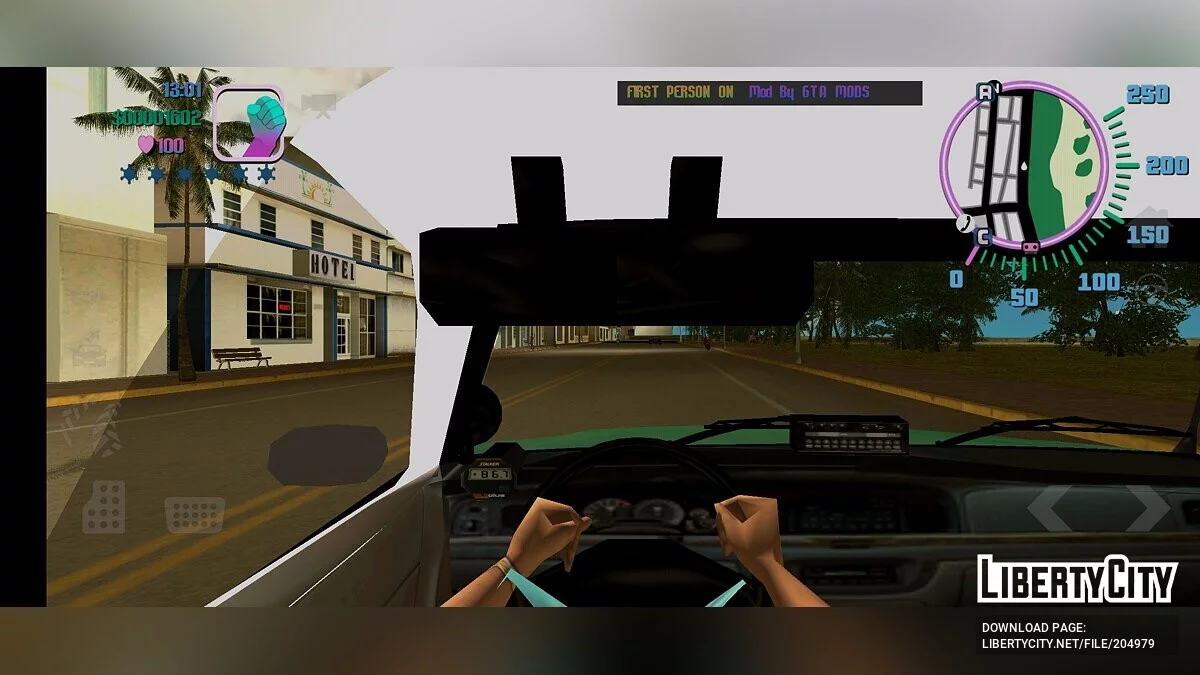 Полицейская машина Ford Crown Victoria / GTA Vice City (iOS, Android)