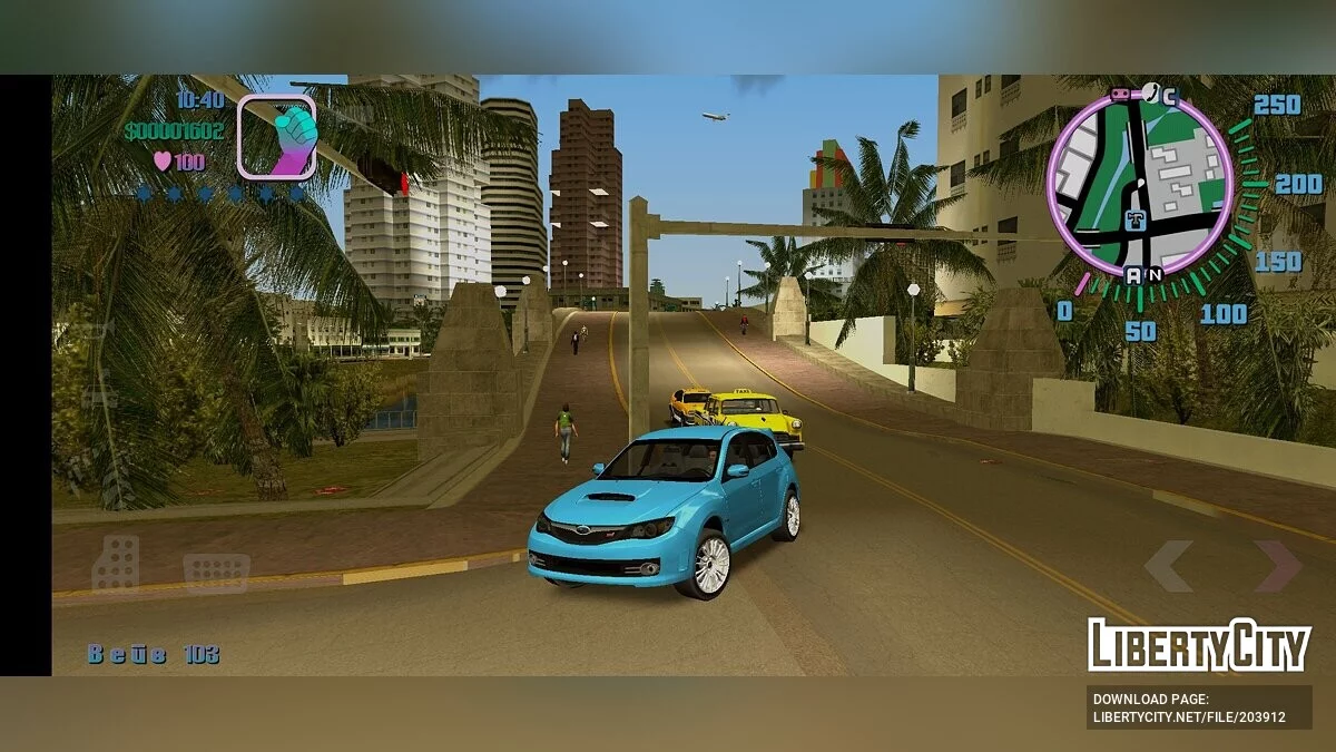 Toyota Subaru Impreza / GTA Vice City (iOS, Android)