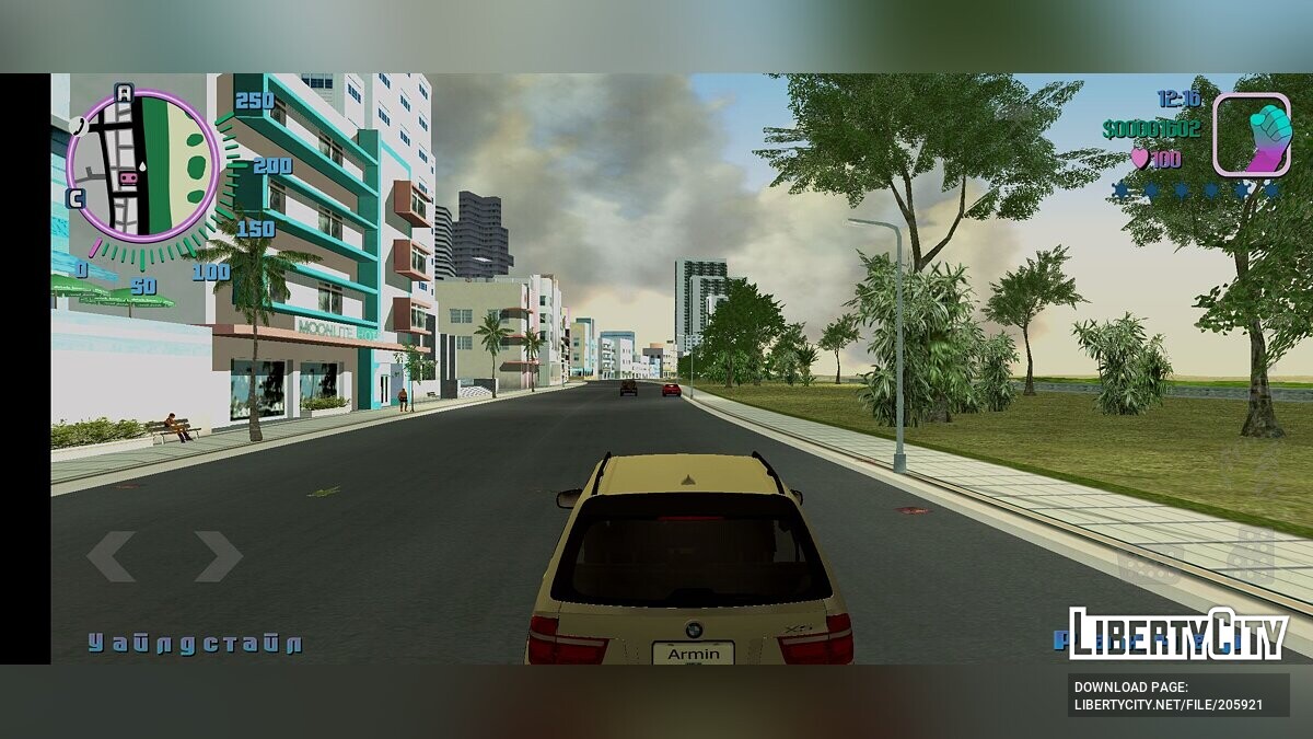 Скачать BMW X5 для GTA Vice City (iOS, Android)